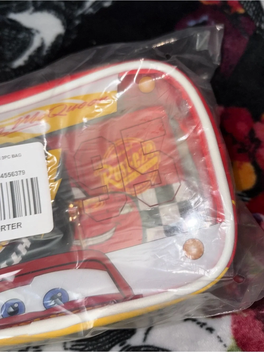 Exclusive Lightning McQueen Makeup Bag Set